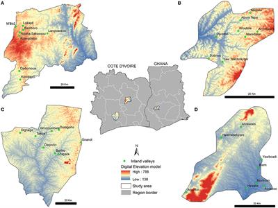 Farming Systems, Food Security and Farmers' Awareness of Ecosystem Services in Inland Valleys: A Study From Côte d'Ivoire and Ghana